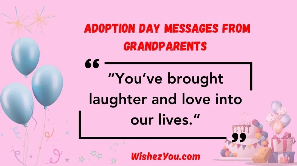  Adoption Day Messages from Grandparents