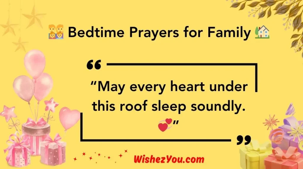  Bedtime Prayers for Family 