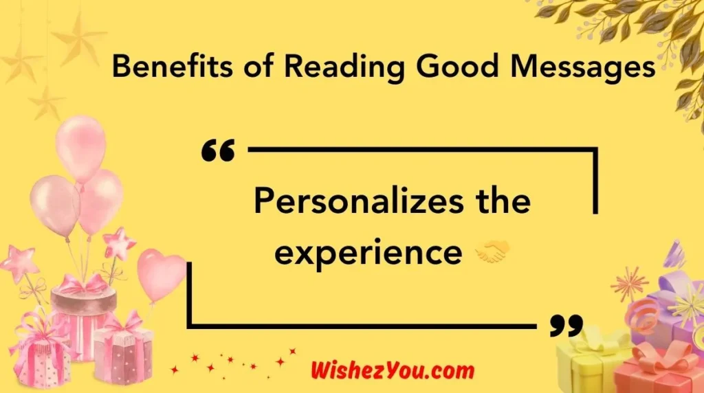  Benefits of Reading Good Messages
