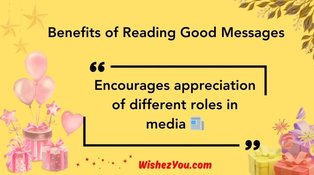  Benefits of Reading Good Messages