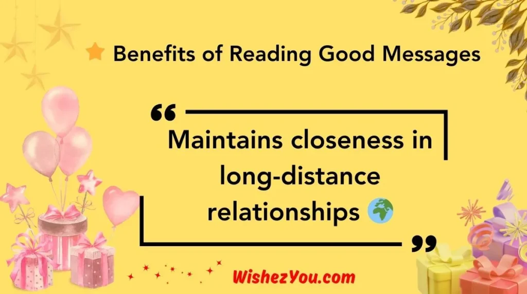  Benefits of Reading Good Messages