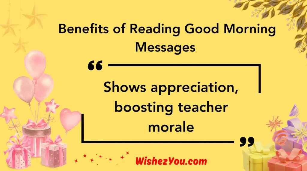  Benefits of Reading Good Morning Messages