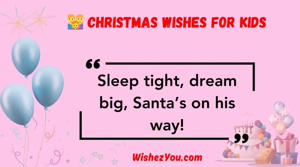  Christmas Wishes for Kids