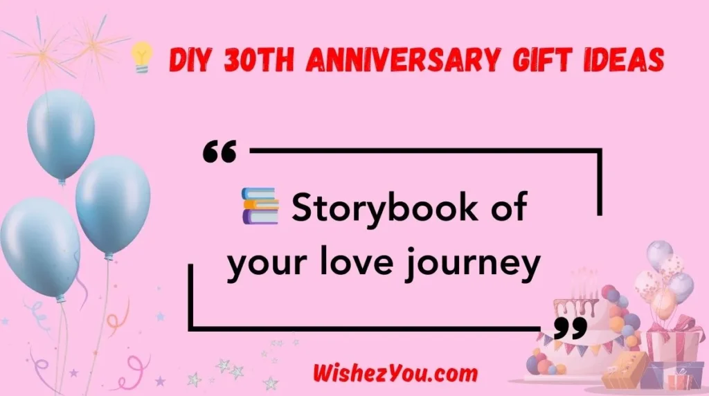  DIY 30th Anniversary Gift Ideas