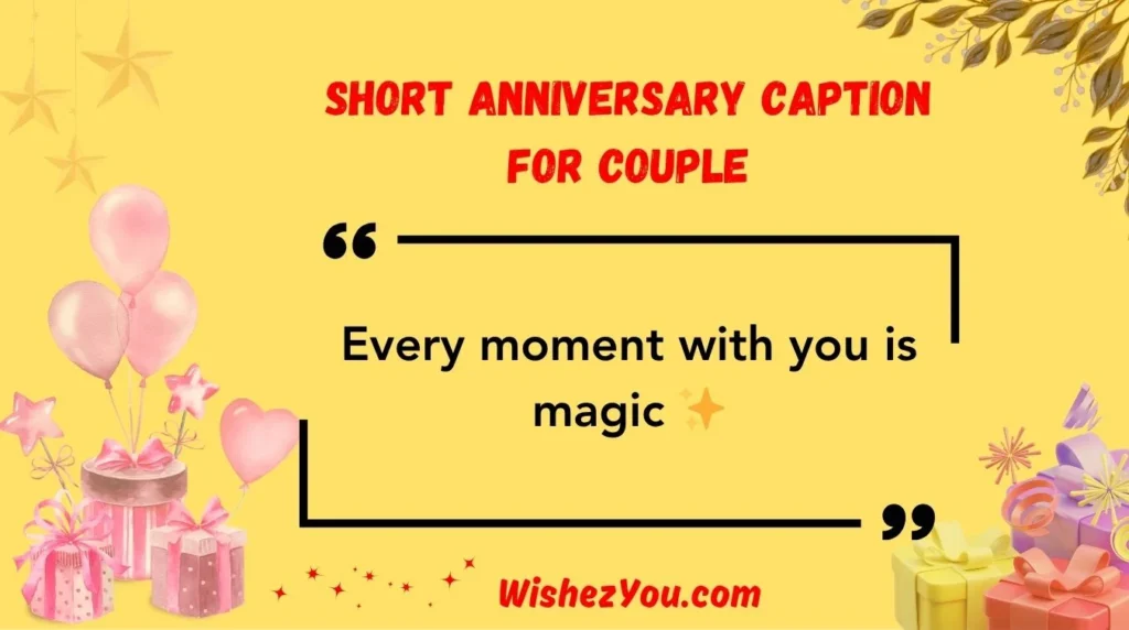 Every moment with you is magic