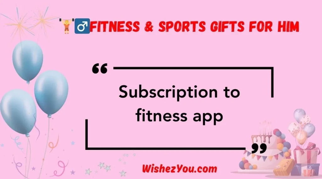 Fitness & Sports Gifts for Him