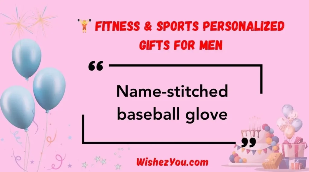 Fitness & Sports Personalized Gifts for Men