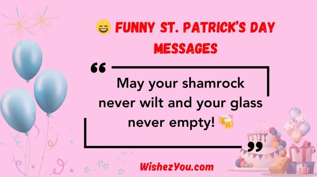  Funny St. Patrick’s Day Messages
