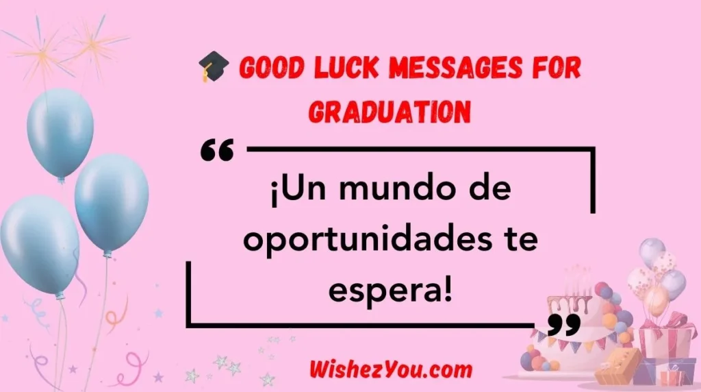  Good Luck Messages for Graduation