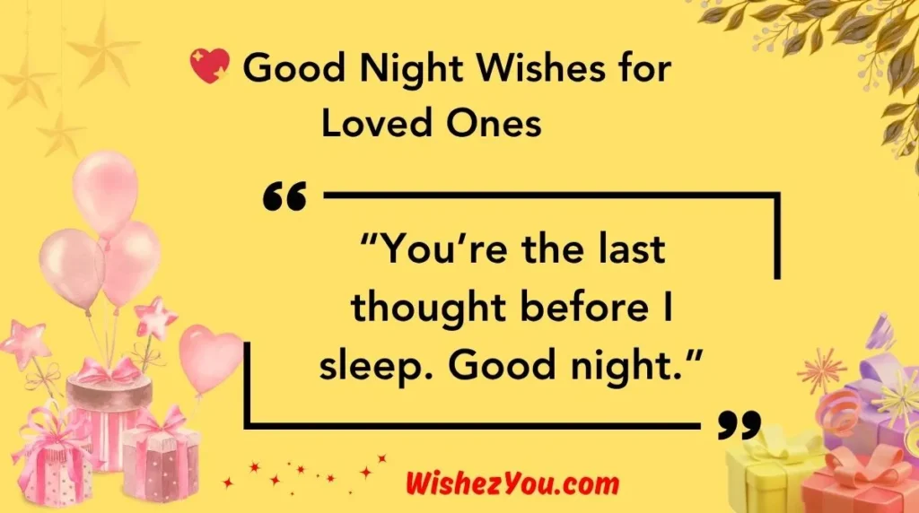 Good Night Wishes for Loved Ones