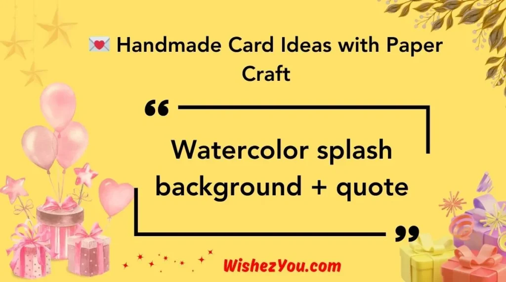  Handmade Card Ideas with Paper Craft