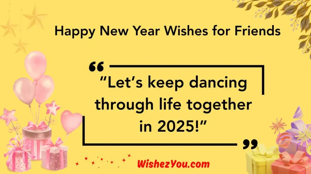  Happy New Year Wishes for Friends