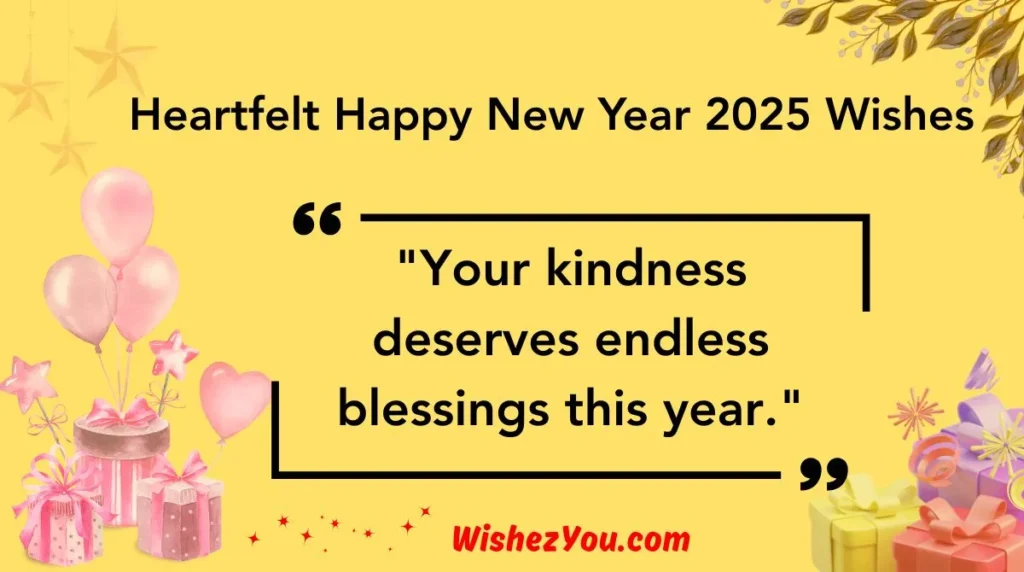  Heartfelt Happy New Year 2025 Wishes