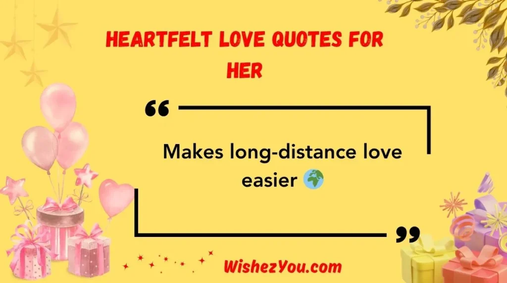 Heartfelt Love Quotes for Her