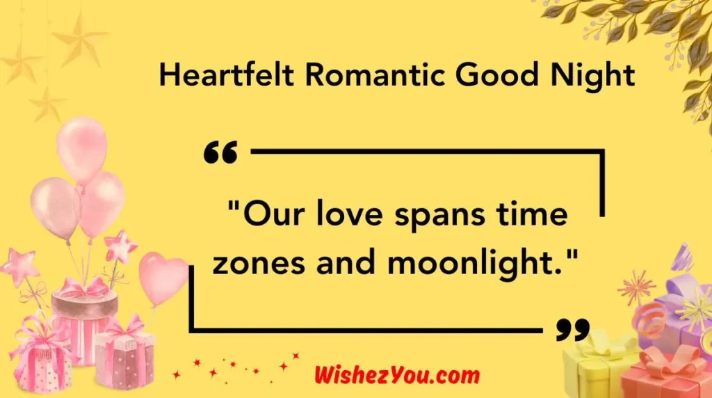 Heartfelt Romantic Good Night
