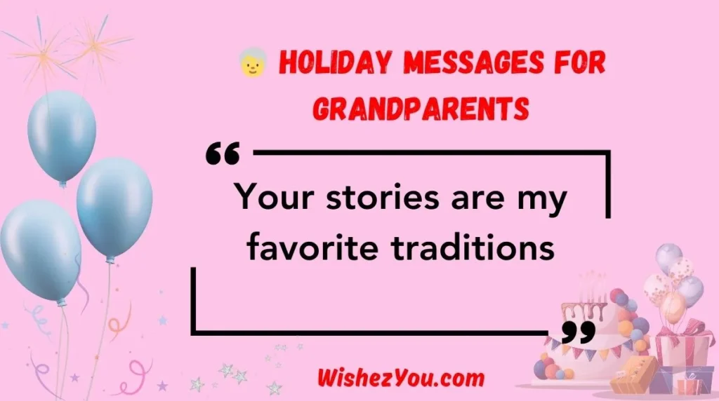  Holiday Messages for Grandparents