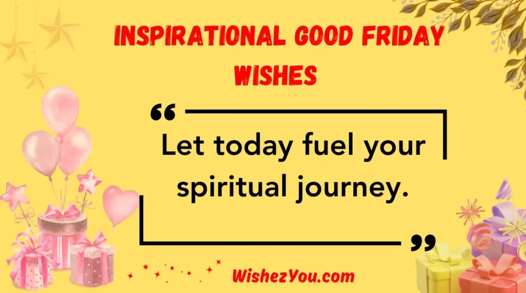 . Inspirational Good Friday Wishes