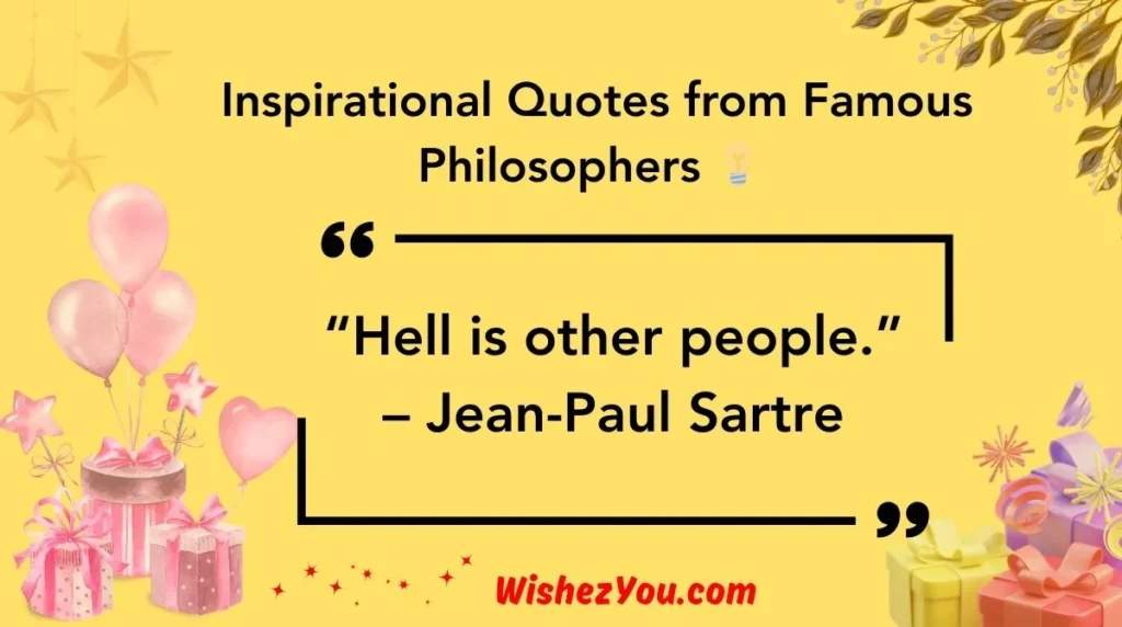 .Inspirational Quotes from Famous Philosophers 