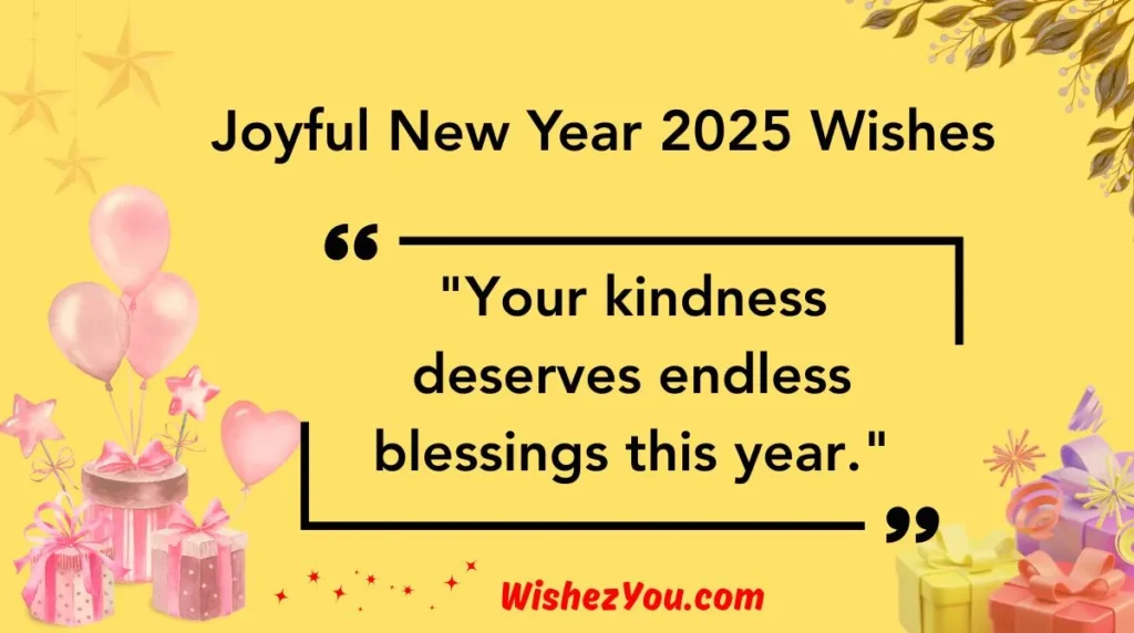 Joyful New Year 2025 Wishes