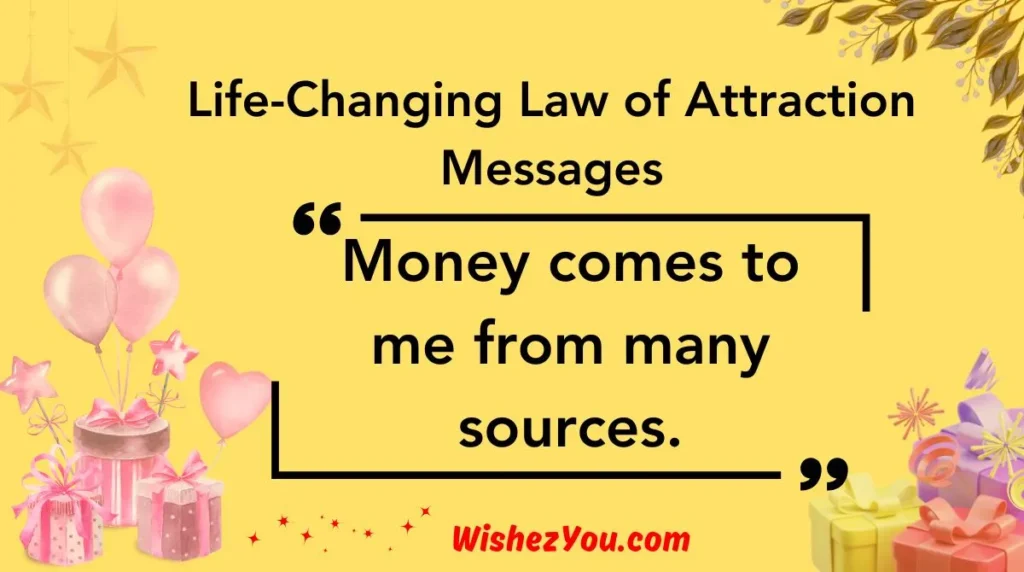Life-Changing Law of Attraction Messages