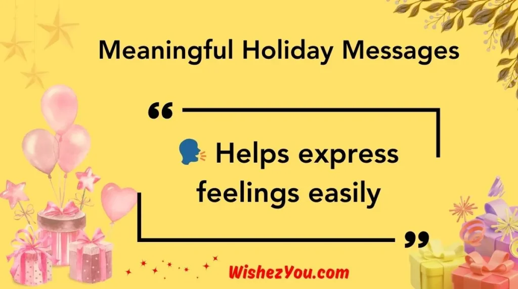 Meaningful Holiday Messages