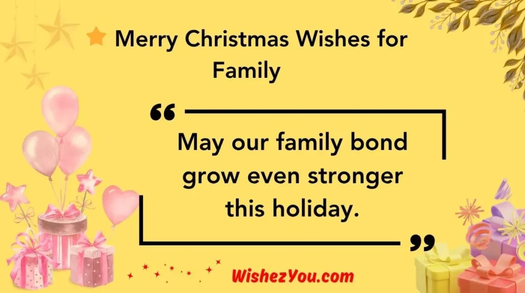  Merry Christmas Wishes for Family
