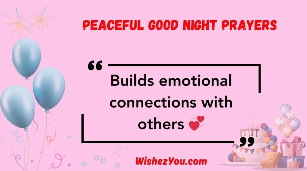 Peaceful Good Night Prayers
