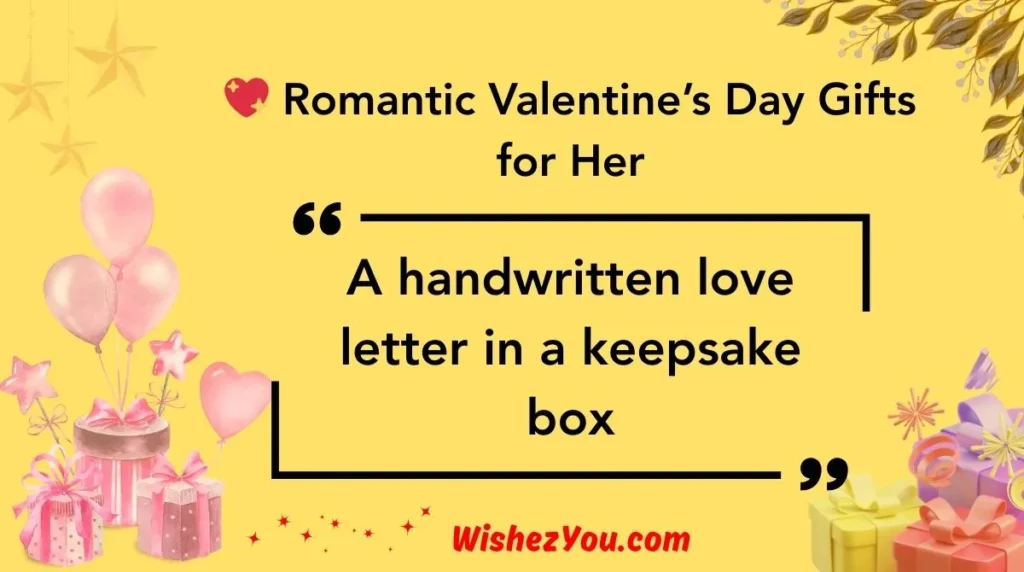  Romantic Valentine’s Day Gifts for Her