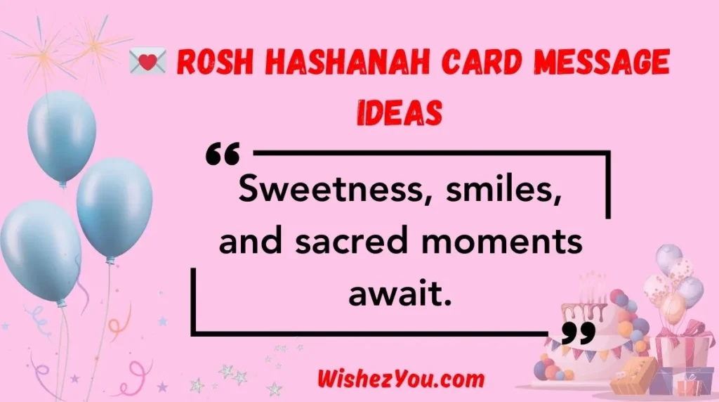  Rosh Hashanah Card Message Ideas