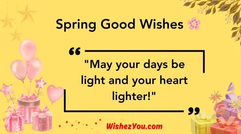  Spring Good Wishes 