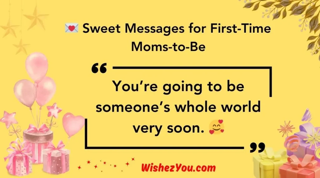  Sweet Messages for First-Time Moms-to-Be