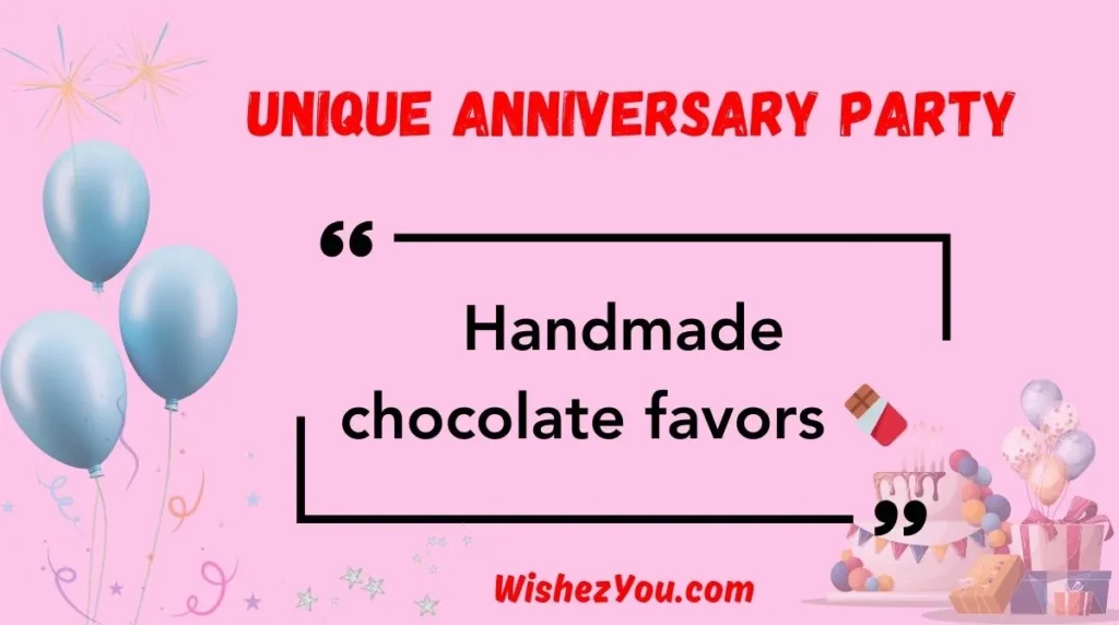 Unique Anniversary Party