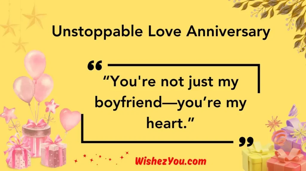 Unstoppable Love Anniversary