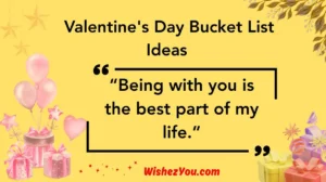 Valentine's Day Bucket List Ideas
