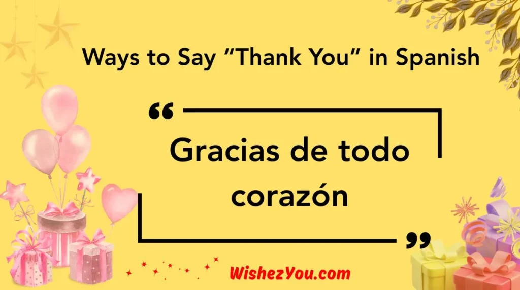 Ways to Say “Thank You” in Spanish