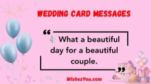 Wedding Card Messages