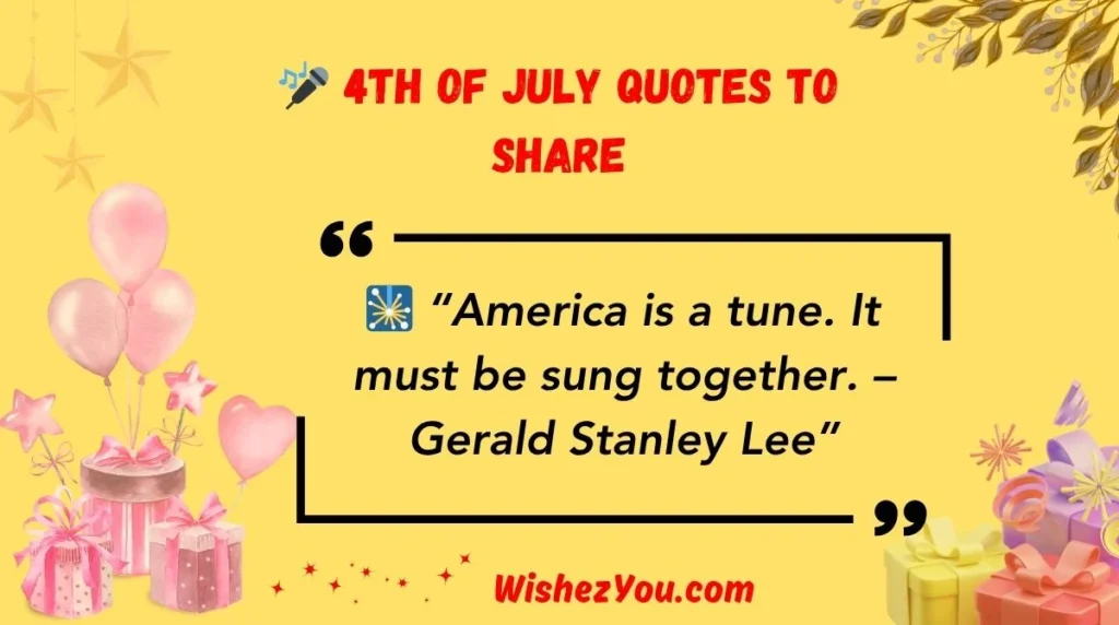 4th of July Quotes to Share