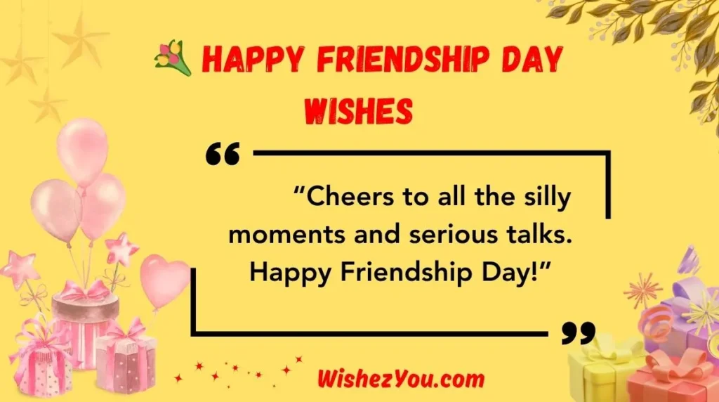 Happy Friendship Day Wishes
