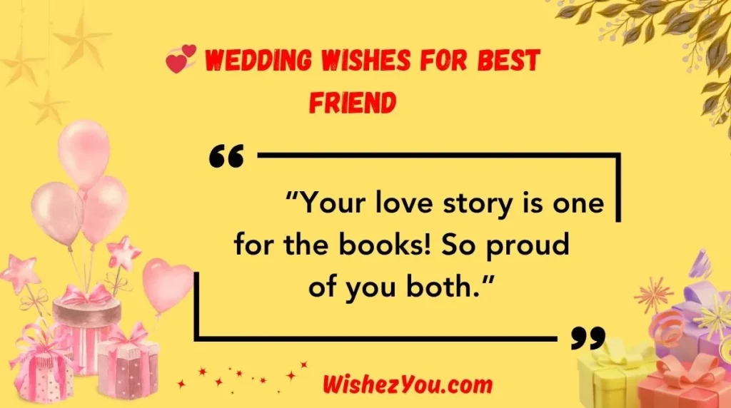 Wedding Wishes for Best Friend