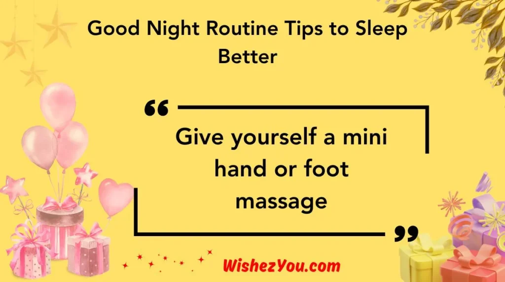 Good Night Routine Tips to Sleep Better