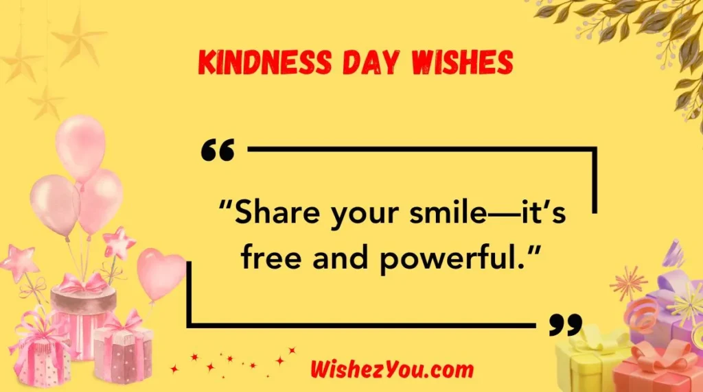 Kindness Day Wishes