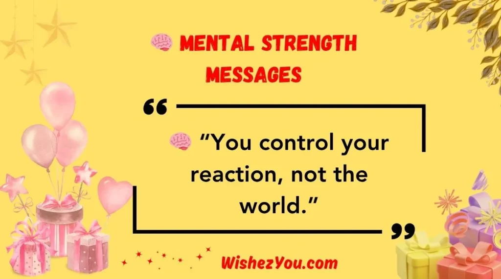 Mental Strength Messages