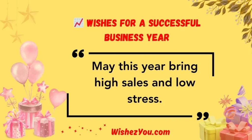  Wishes for a Successful Business Year